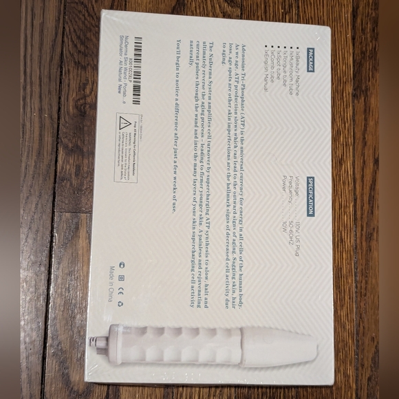 🆕 NWT NIB NuDerma portable handheld skin therapy wand machine - Picture 9 of 10
